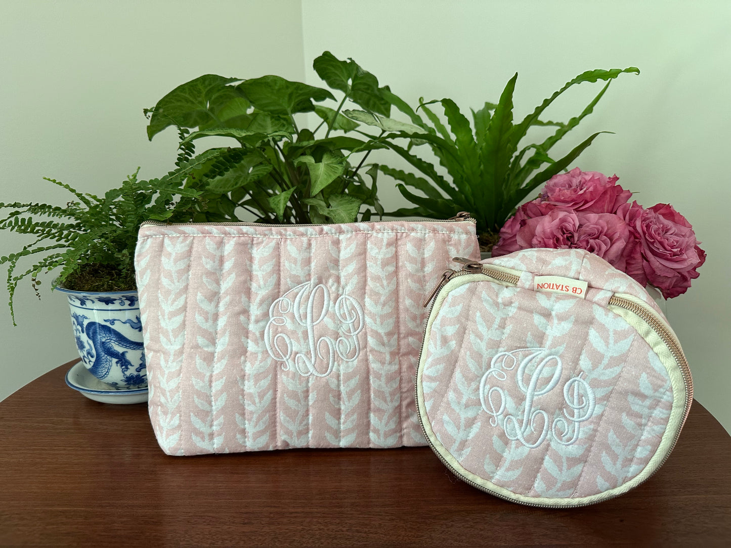 Block Print Pouch
