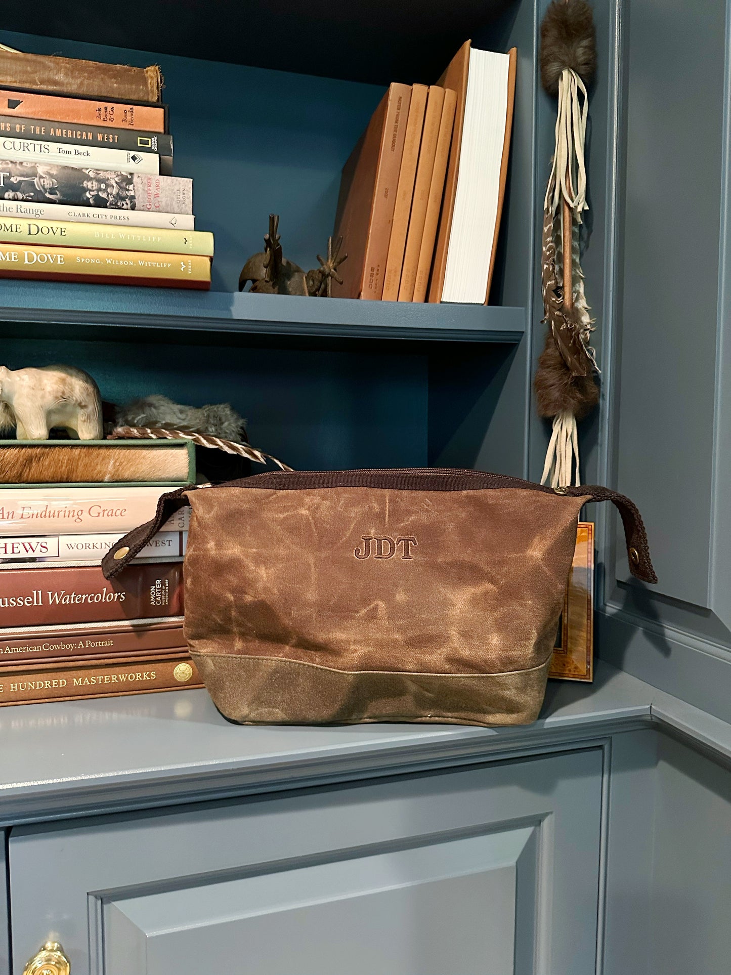 Waxed Dopp Kit