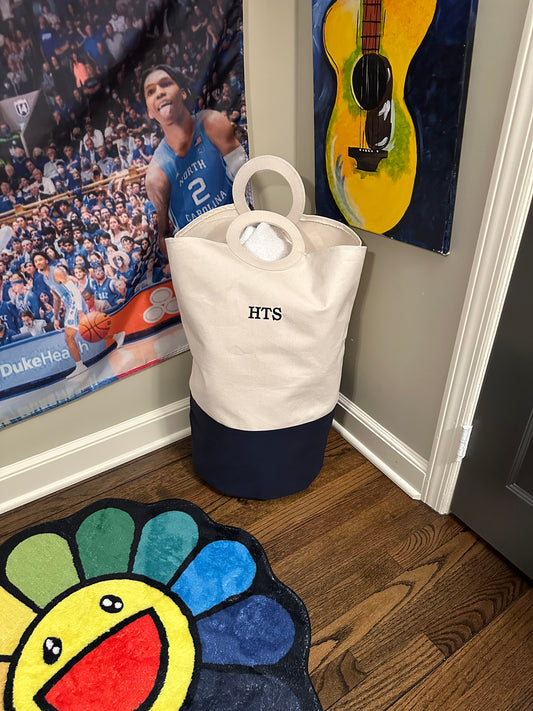 Ring Handle Laundry Hamper