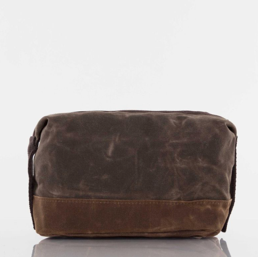 Waxed Dopp Kit