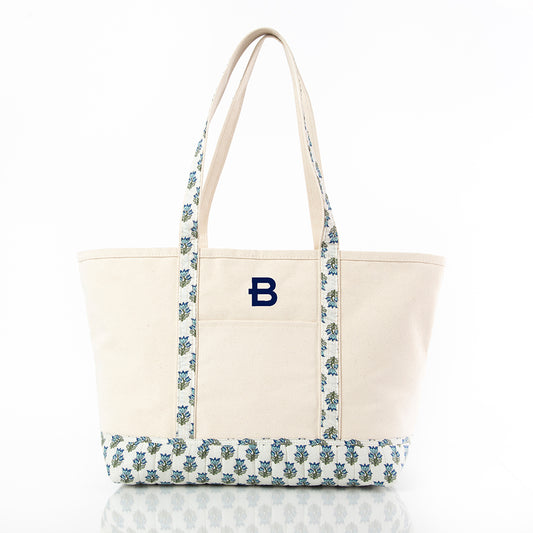 Block Print Large Classic Tote