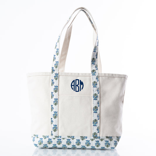 Block Print Medium Tote