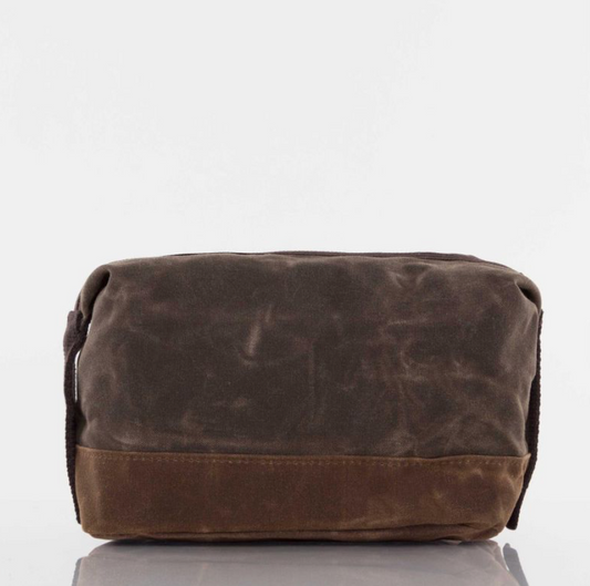 Waxed Dopp Kit